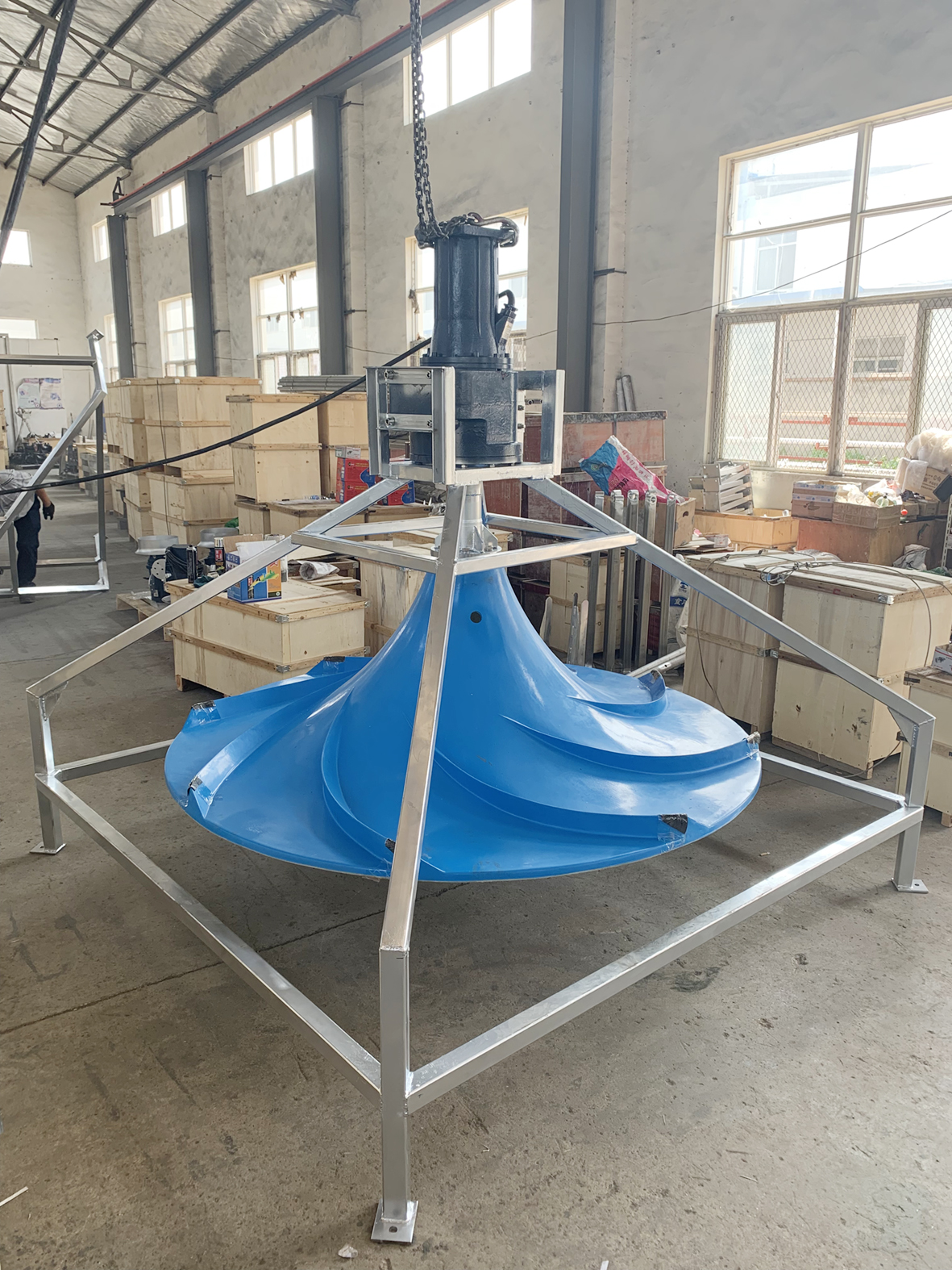 潛水雙曲面攪拌機與其它攪拌設備相比，優(yōu)勢在哪里？ | 南京藍寶石環(huán)保